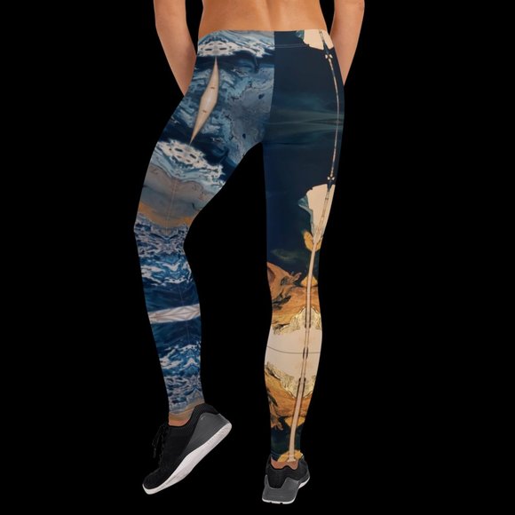 Blue Beach Leggings - Picture 2 of 2